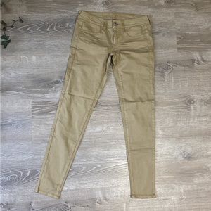 *LIKE NEW* American Eagle Tan Stretch Jeggings